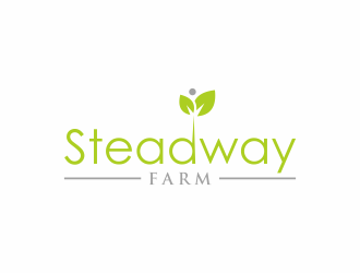 Steadway Farm logo design by checx