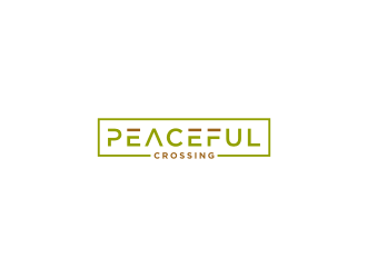 Peaceful Crossing logo design by bricton