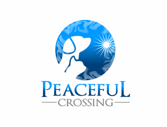 Peaceful Crossing logo design by serprimero