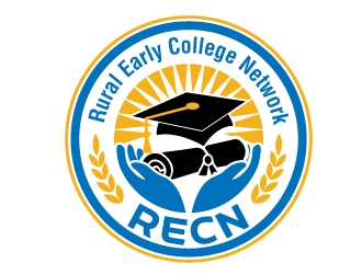 RECN   Rural Early College Network logo design by jaize