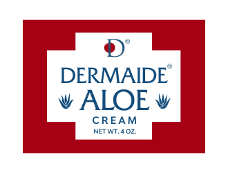 Dermaide Aloe Cream logo design by Cekot_Art