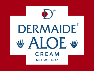 Dermaide Aloe Cream logo design by Cekot_Art