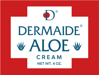 Dermaide Aloe Cream logo design by Cekot_Art