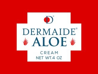 Dermaide Aloe Cream logo design by mrdesign