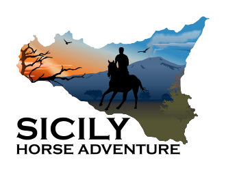 Sicily Horse Adventure logo design by Kruger