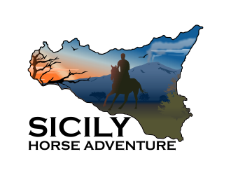 Sicily Horse Adventure logo design by Kruger