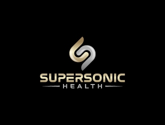 SUPERSONIC HEALTH logo design by jaize