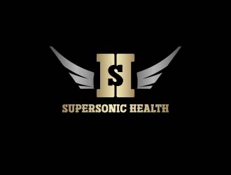 SUPERSONIC HEALTH logo design by bulatITA
