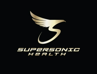SUPERSONIC HEALTH logo design by sanu