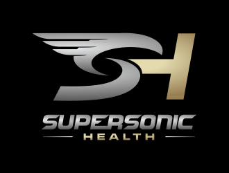 SUPERSONIC HEALTH logo design by agus