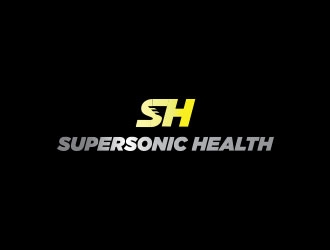 SUPERSONIC HEALTH logo design by yippiyproject