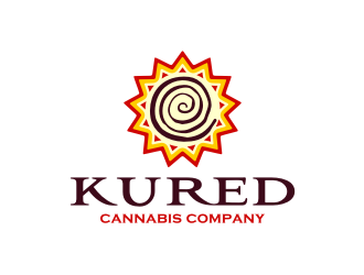 Kured Cannabis Company logo design by GemahRipah