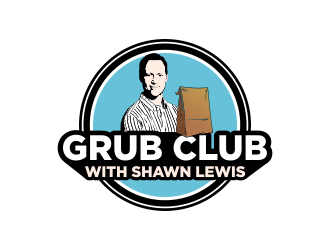 Grub Club with Shawn Lewis logo design by done