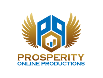 Prosperity Online Productions logo design by scriotx
