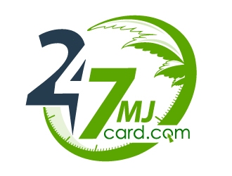 247MJcard.com logo design by dorijo