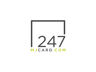 247MJcard.com logo design by bricton