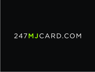 247MJcard.com logo design by bricton