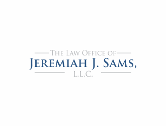 The Law Office of Jeremiah J. Sams, L.L.C. logo design by up2date