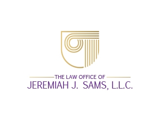 The Law Office of Jeremiah J. Sams, L.L.C. logo design by heba