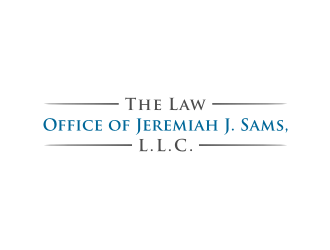 The Law Office of Jeremiah J. Sams, L.L.C. logo design by logitec