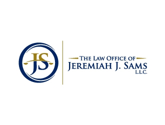 The Law Office of Jeremiah J. Sams, L.L.C. logo design by kgcreative