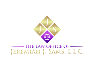 The Law Office of Jeremiah J. Sams, L.L.C. logo design by rief