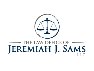 The Law Office of Jeremiah J. Sams, L.L.C. logo design by jaize