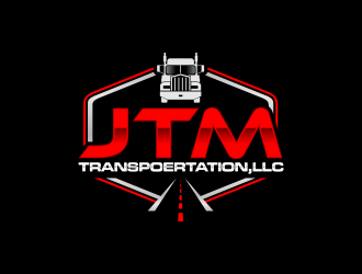 JTM Transportation, LLC logo design by ammad