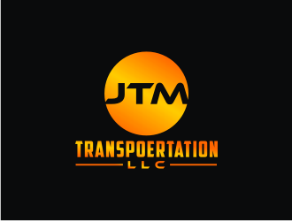 JTM Transportation, LLC logo design by bricton