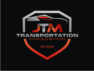 JTM Transportation, LLC logo design by bricton