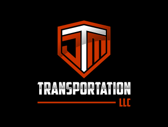 JTM Transportation, LLC logo design by IrvanB