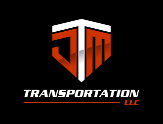 JTM Transportation, LLC logo design by IrvanB