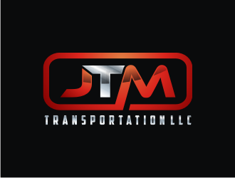 JTM Transportation, LLC logo design by bricton