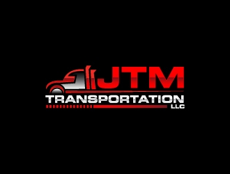 JTM Transportation, LLC logo design by wongndeso