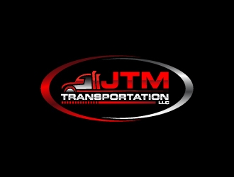 JTM Transportation, LLC logo design by wongndeso