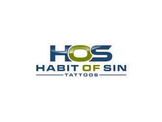 Habit of sin tattoos logo design by bricton