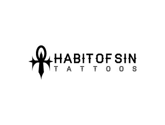 Habit of sin tattoos logo design by aryamaity