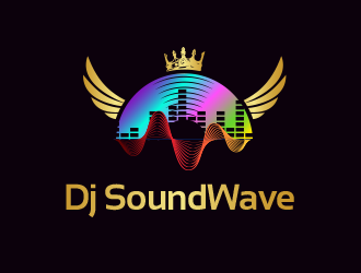 Dj Soundwave logo design by BeDesign