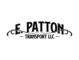 E. Patton transport llc logo design by ekitessar