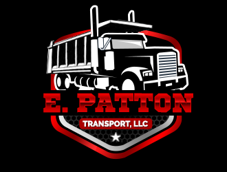 E. Patton transport llc logo design by ProfessionalRoy