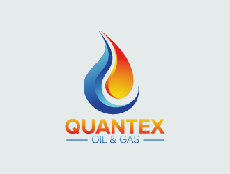 QUANTEX OIL & GAS logo design by czars