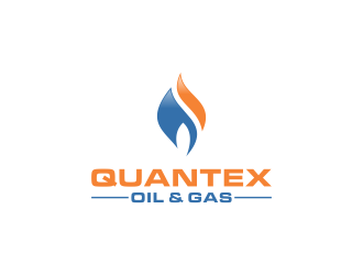 QUANTEX OIL & GAS logo design by kaylee