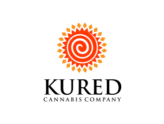 Kured Cannabis Company logo design by ammad