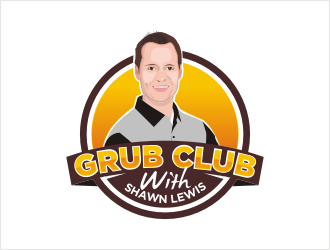 Grub Club with Shawn Lewis logo design by bunda_shaquilla