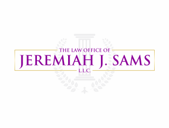 The Law Office of Jeremiah J. Sams, L.L.C. logo design by mutafailan