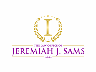 The Law Office of Jeremiah J. Sams, L.L.C. logo design by mutafailan