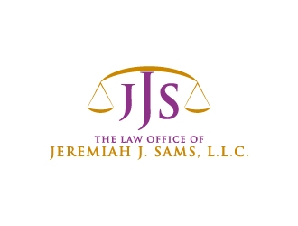 The Law Office of Jeremiah J. Sams, L.L.C. logo design by sakarep