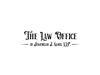 The Law Office of Jeremiah J. Sams, L.L.C. logo design by Roco_FM