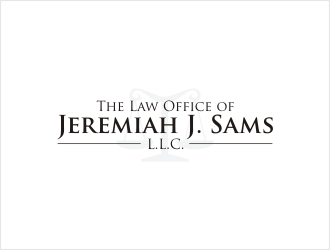 The Law Office of Jeremiah J. Sams, L.L.C. logo design by bunda_shaquilla