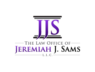 The Law Office of Jeremiah J. Sams, L.L.C. logo design by J0s3Ph